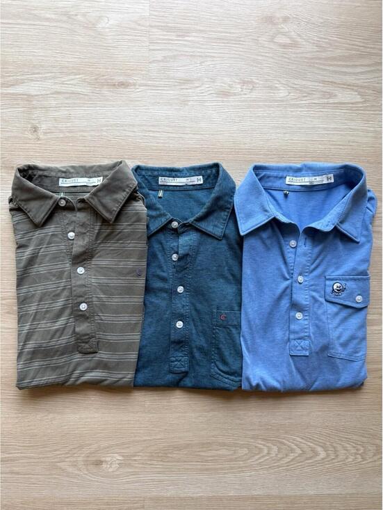 Criquet Other - Criquet Golf Austin Tx Bundle of (3) Pima Cotton Polo Short Sleeve Size Medium
